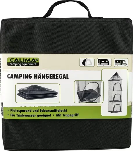 CALIMA Camping Hängeregal 30x30x110 cm faltbar