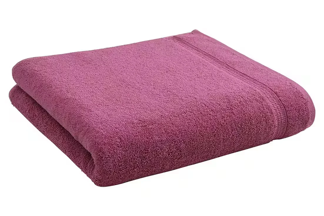 MONDO Duschtuch FERI 67x140 cm Pink 100 Prozent Baumwolle 1 Stück