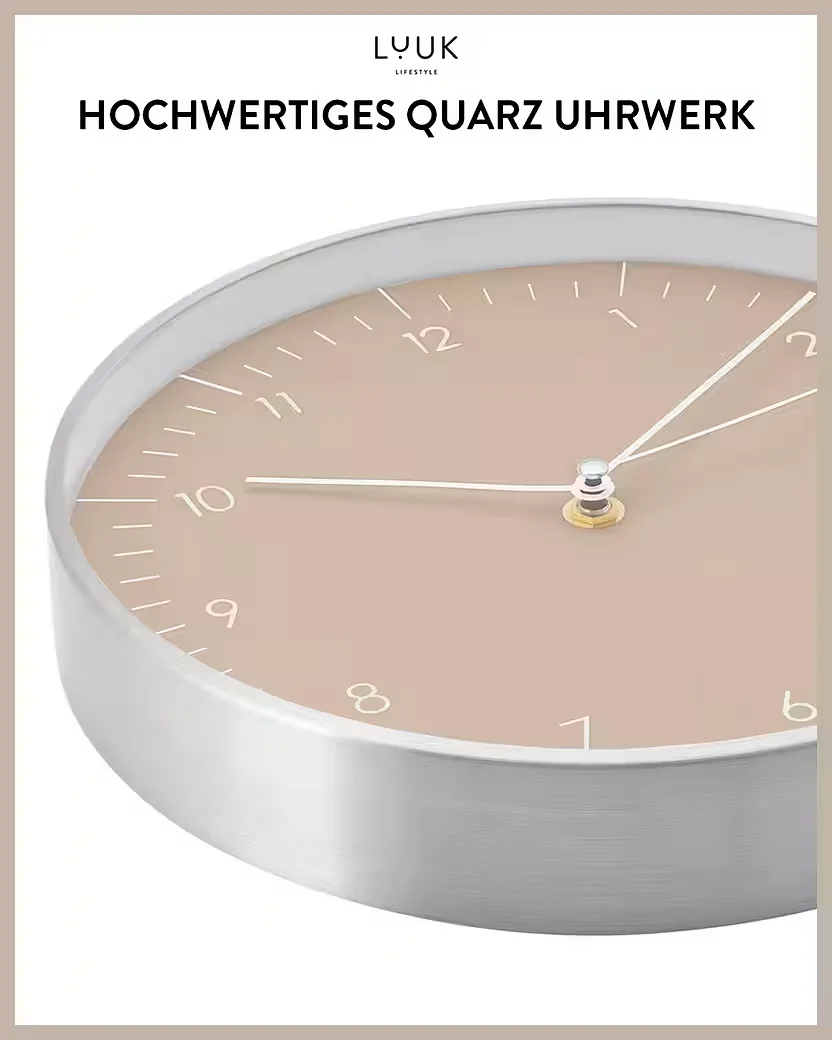 LUUK LIFESTYLE Wanduhr Helsinki moderne Designuhr