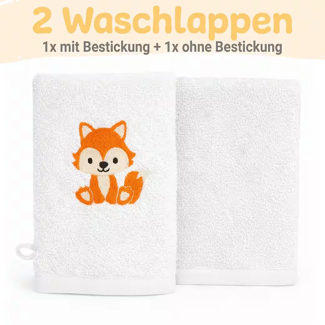 BABYKAJO Kapuzenhandtuch Baby 80x80 cm und 100x100 cm