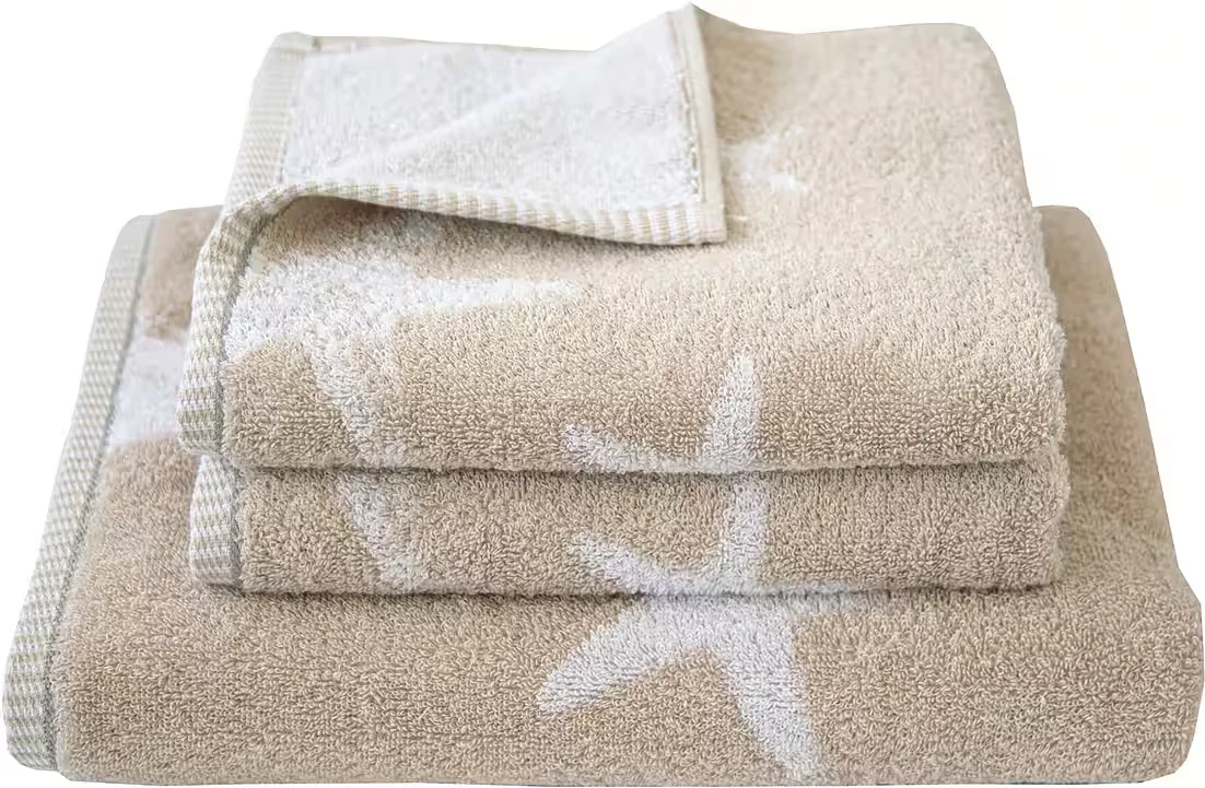 DYCKHOFF Handtuch Starfish maritim mit Seestern Motiv
