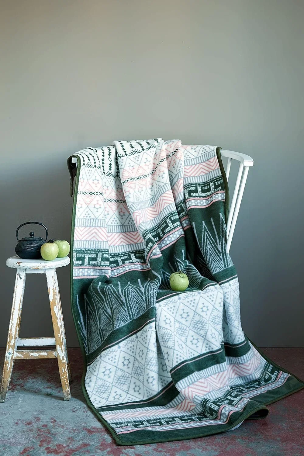 BOHORIA Cozy Cotton Wohndecke Kuscheldecke 150x200 cm Baumwolle