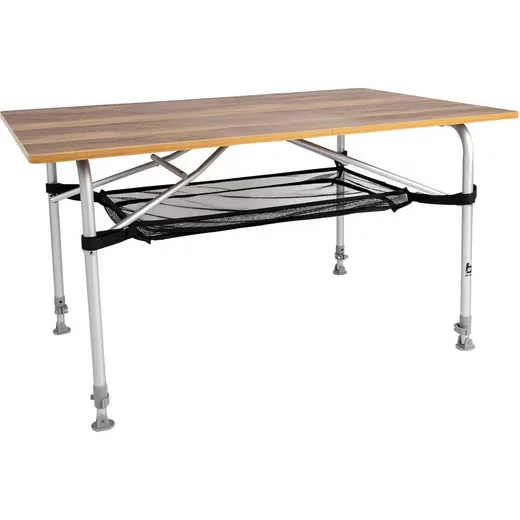 BO-CAMP Aufbewahrungsnetz Hängeregal für Campingtisch Ablage Organizer