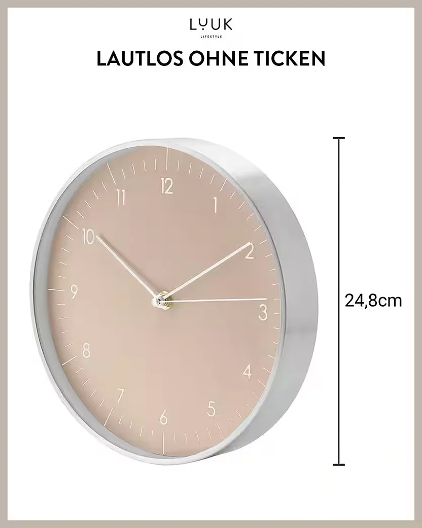 LUUK LIFESTYLE Wanduhr Helsinki moderne Designuhr
