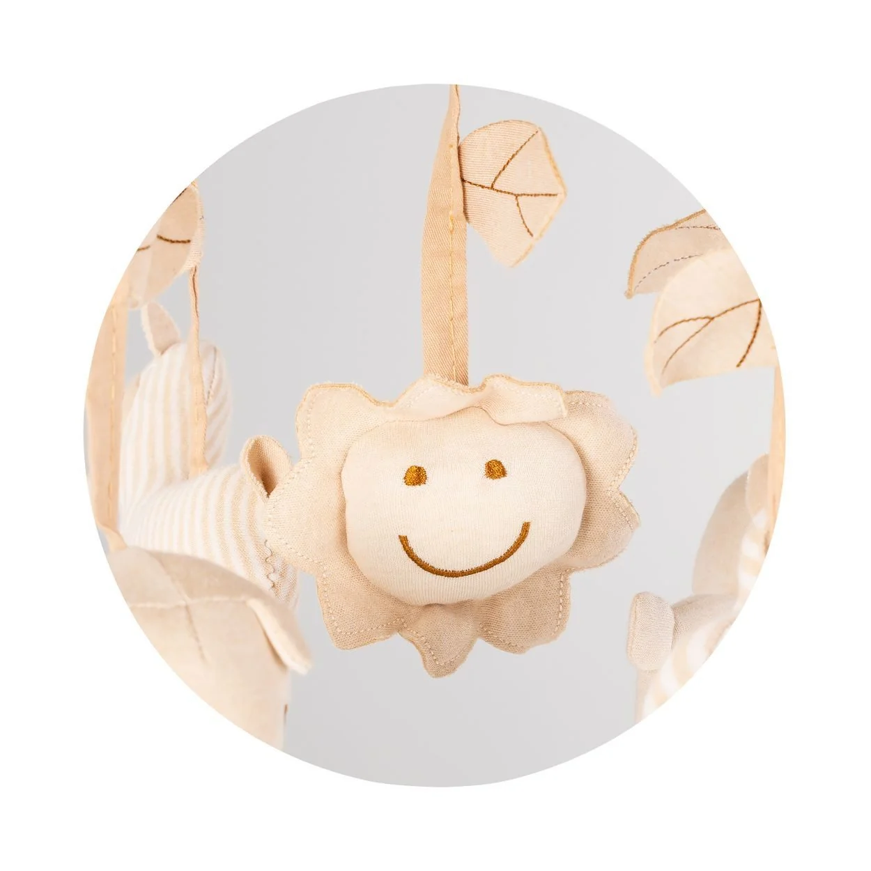 CHIPOLINO Musik Mobile Rabbit und Friends fuer Babybett