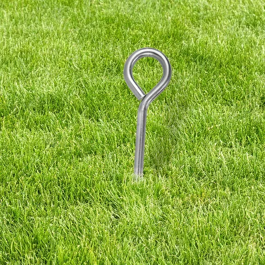 Moritz Zelthering Bodenanker 39 cm Schraubhering 1 Stück
