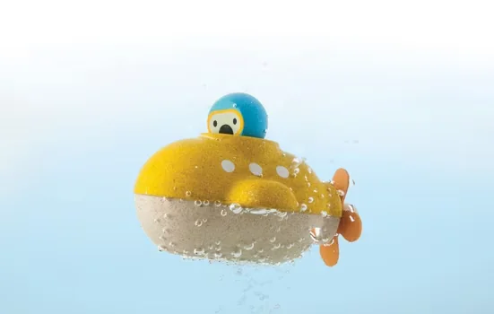 PLANTOYS U-Boot Badespielzeug für die Badewanne