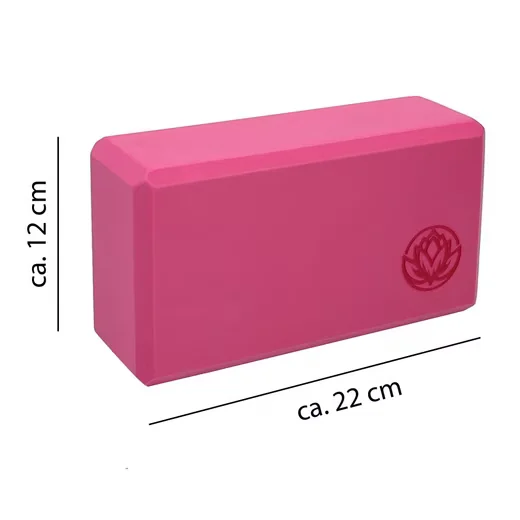 VONBUEREN Yoga Block EVA 22x12x7,5 cm für Damen und Herren