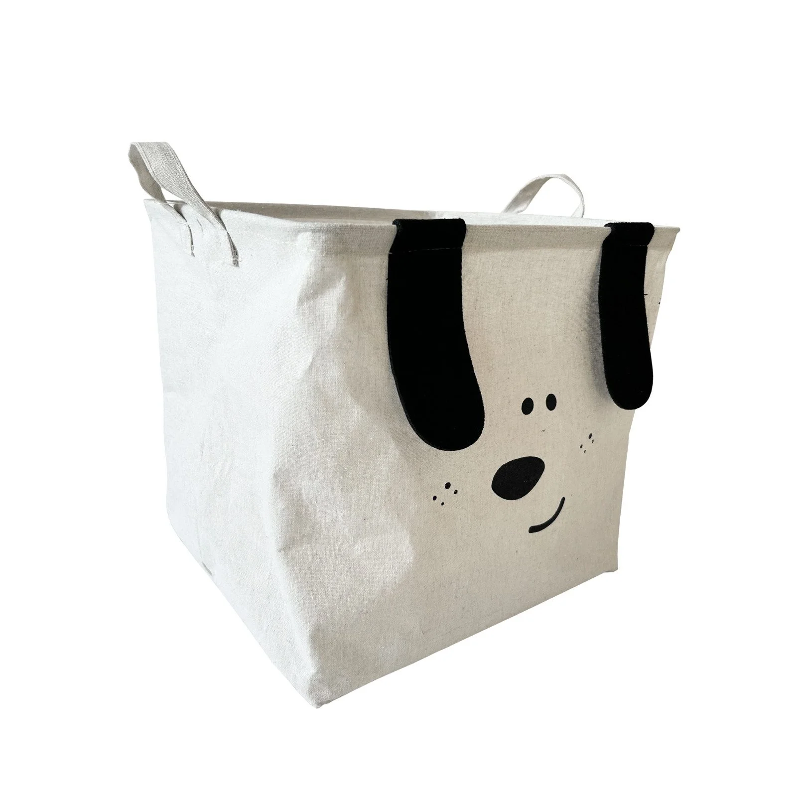 Aufbewahrungskorb „Hund“ – eckig, ca. 35 × 35 × 32 cm