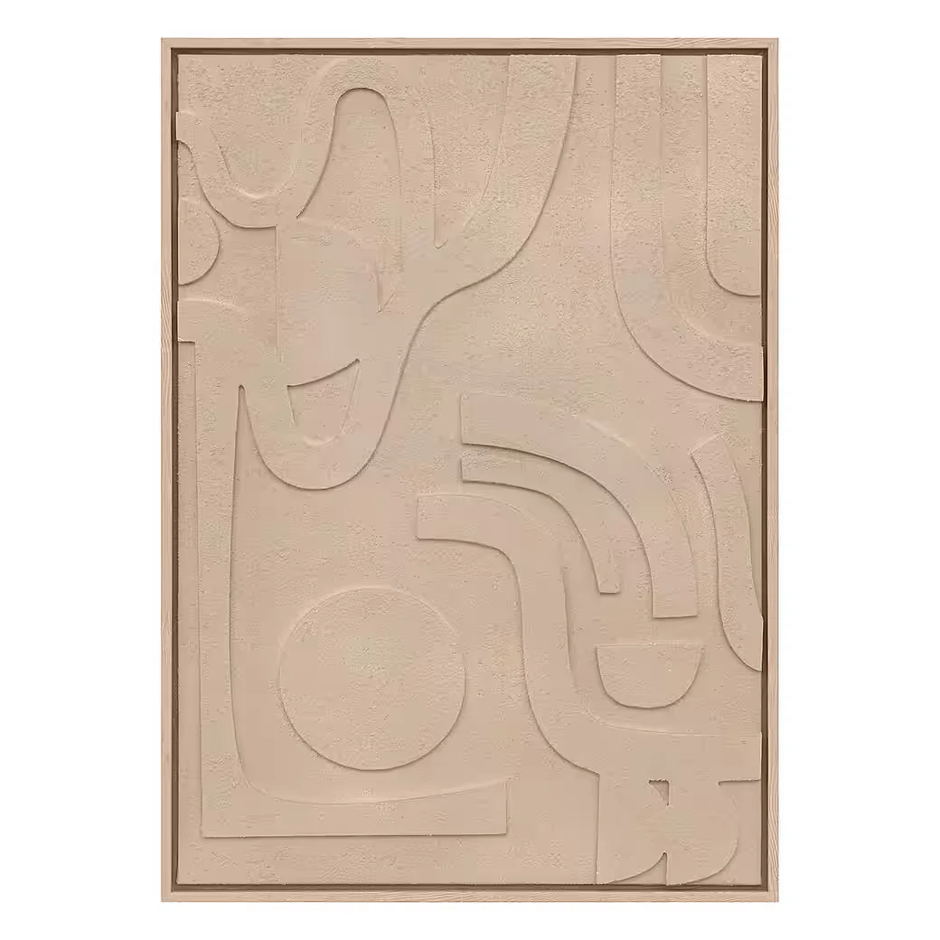 ATMOSPHERA CREATEUR D'INTERIEUR 3D-Wandbild AZRA mit Rahmen 50x70 cm