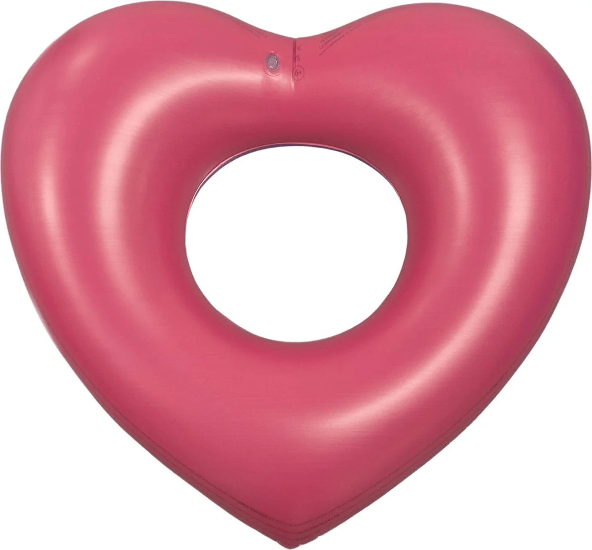 SWIM ESSENTIALS Schwimmring 55 cm herzförmig Rot-Lila