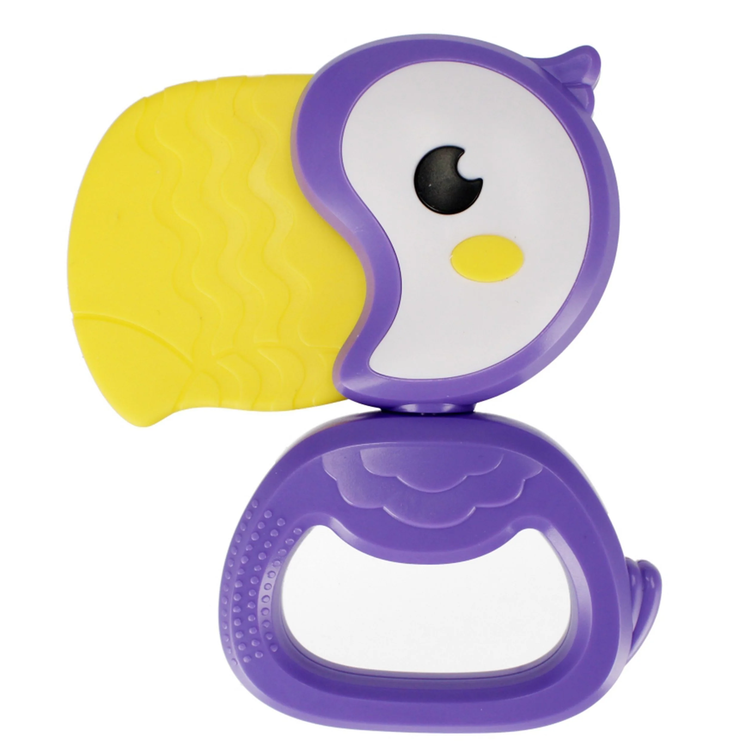 BAM BAM Baby Rassel Set 3er Tier-Rasseln Zebra Hase Tukan