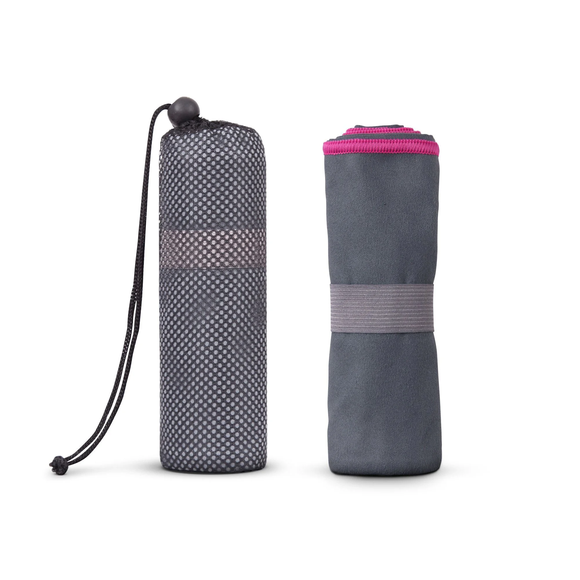 HEMMY FASHION Mikrofaser Sporthandtuch 50x100 cm – Pink