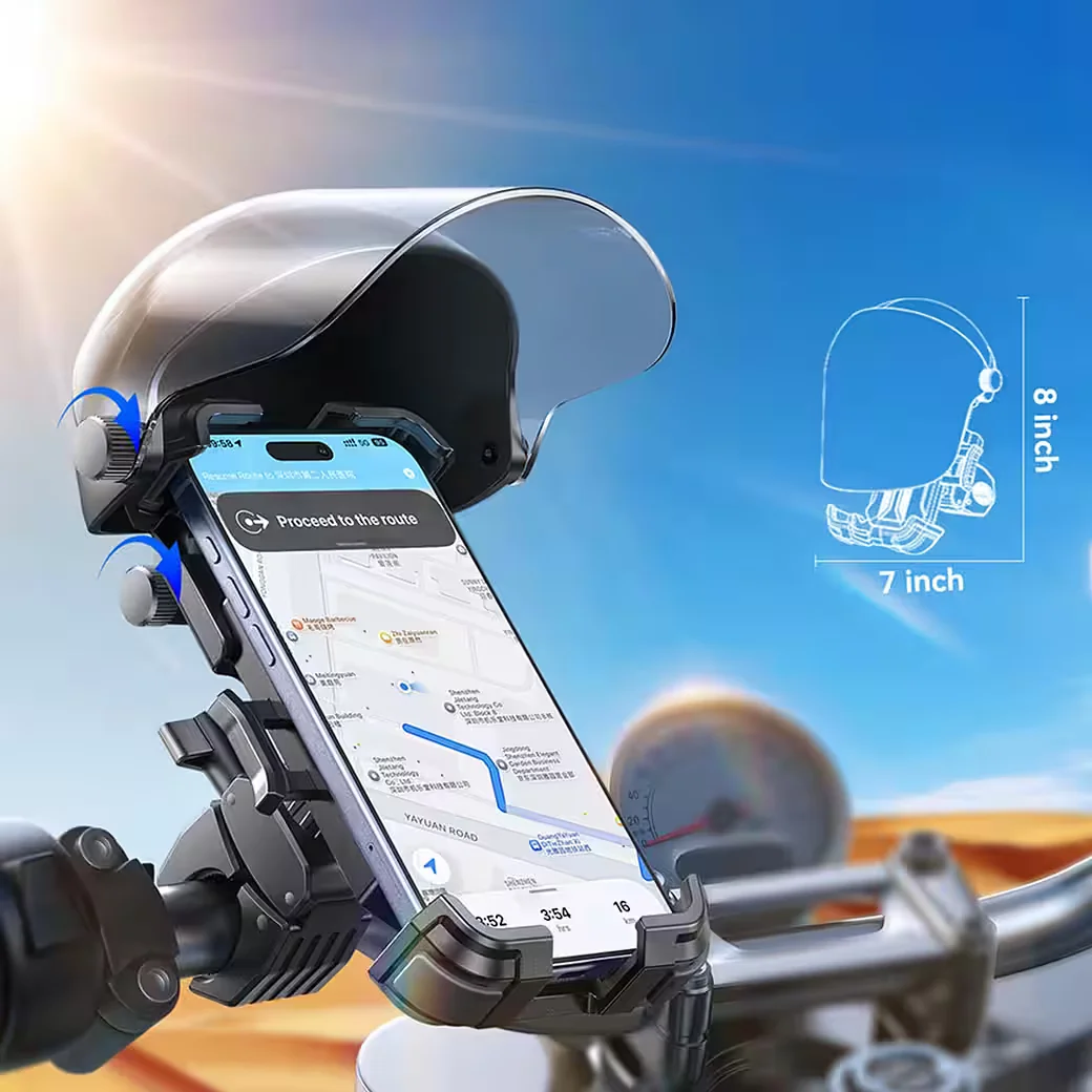 JOYROOM JR-ZS526 Fahrrad Handyhalterung mit Regenschutz wasserdicht