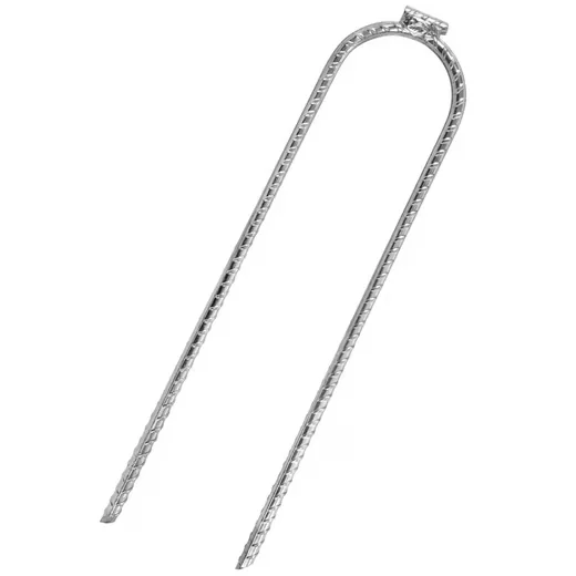 Moritz Zelthering U-Profil Bodenanker 30 cm verzinkter Stahl 1 Stk