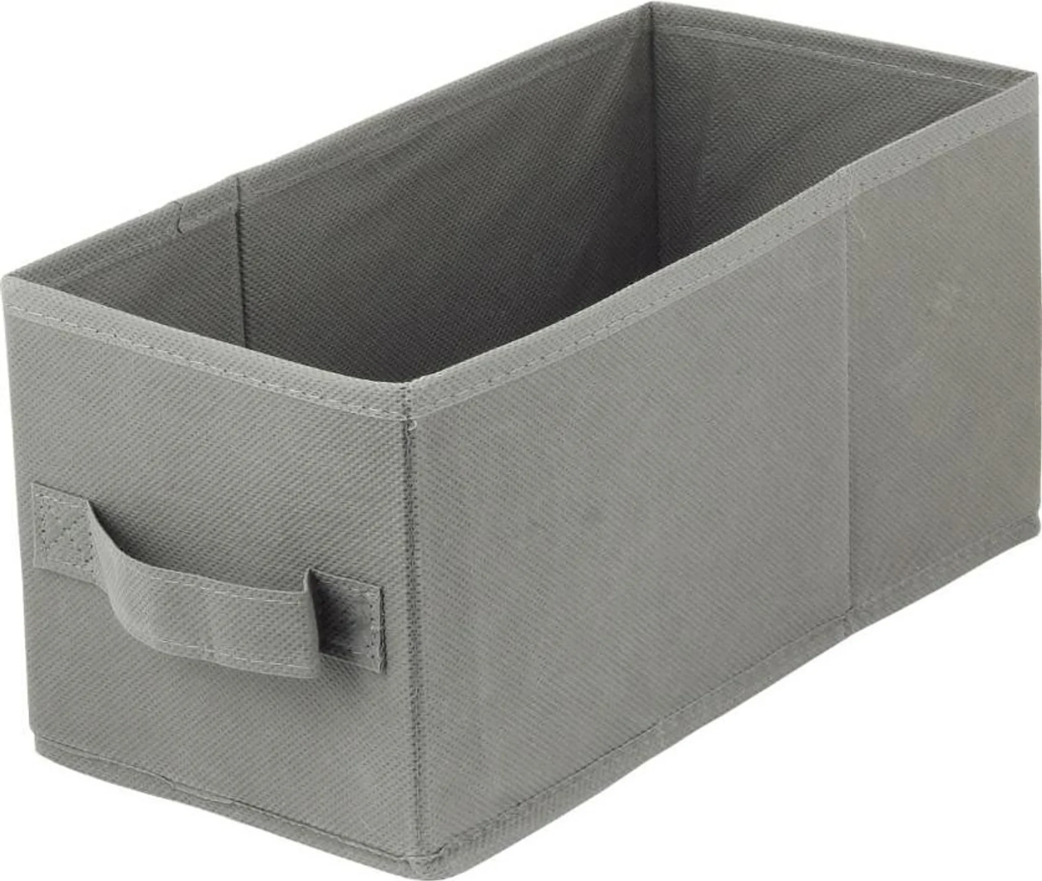 Faltbare Aufbewahrungsbox – Schubladen-Organizer, dunkelgrau, ca. 31 × 15 × 15 cm