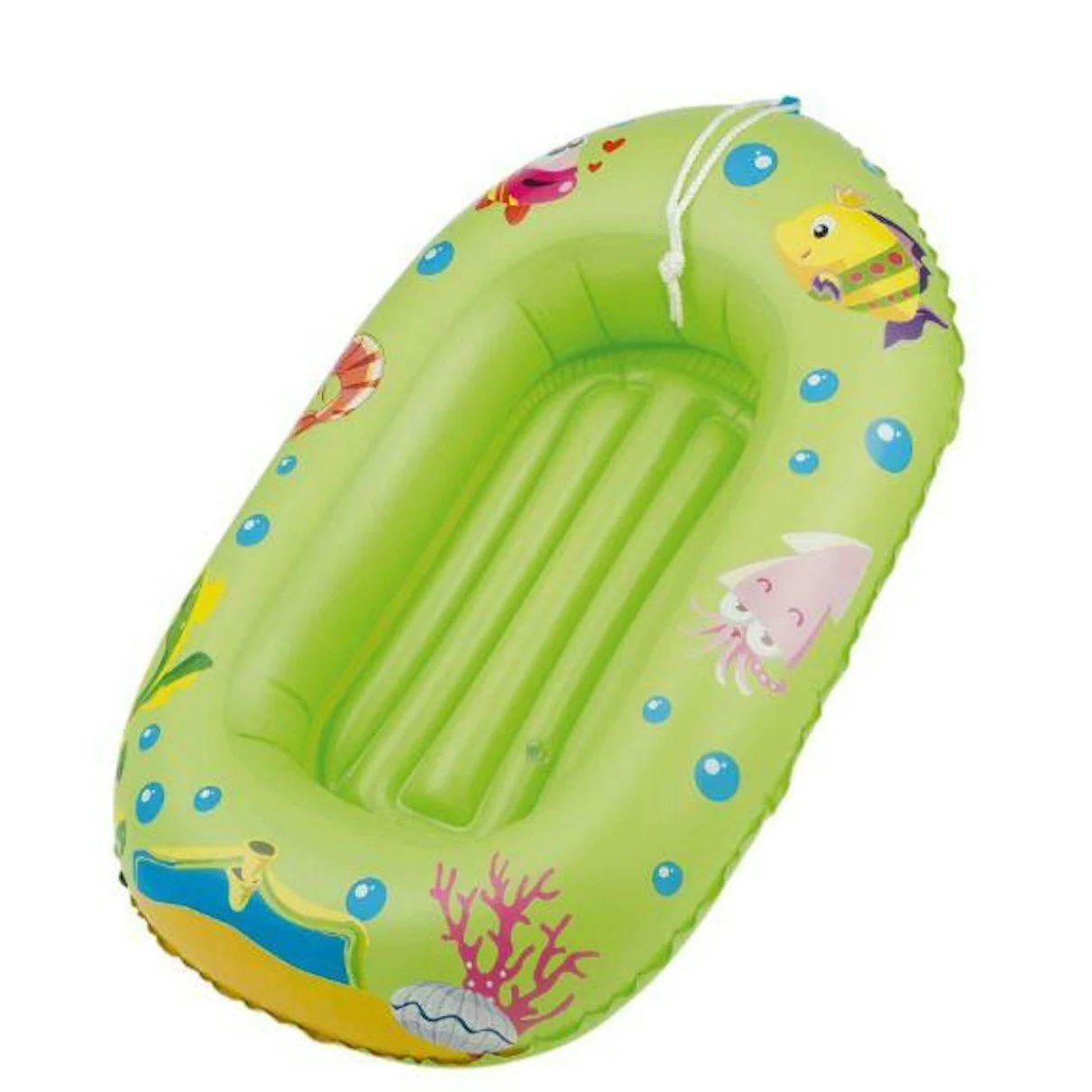 HAPPY PEOPLE aufblasbares Kinderschlauchboot grün 95x55 cm