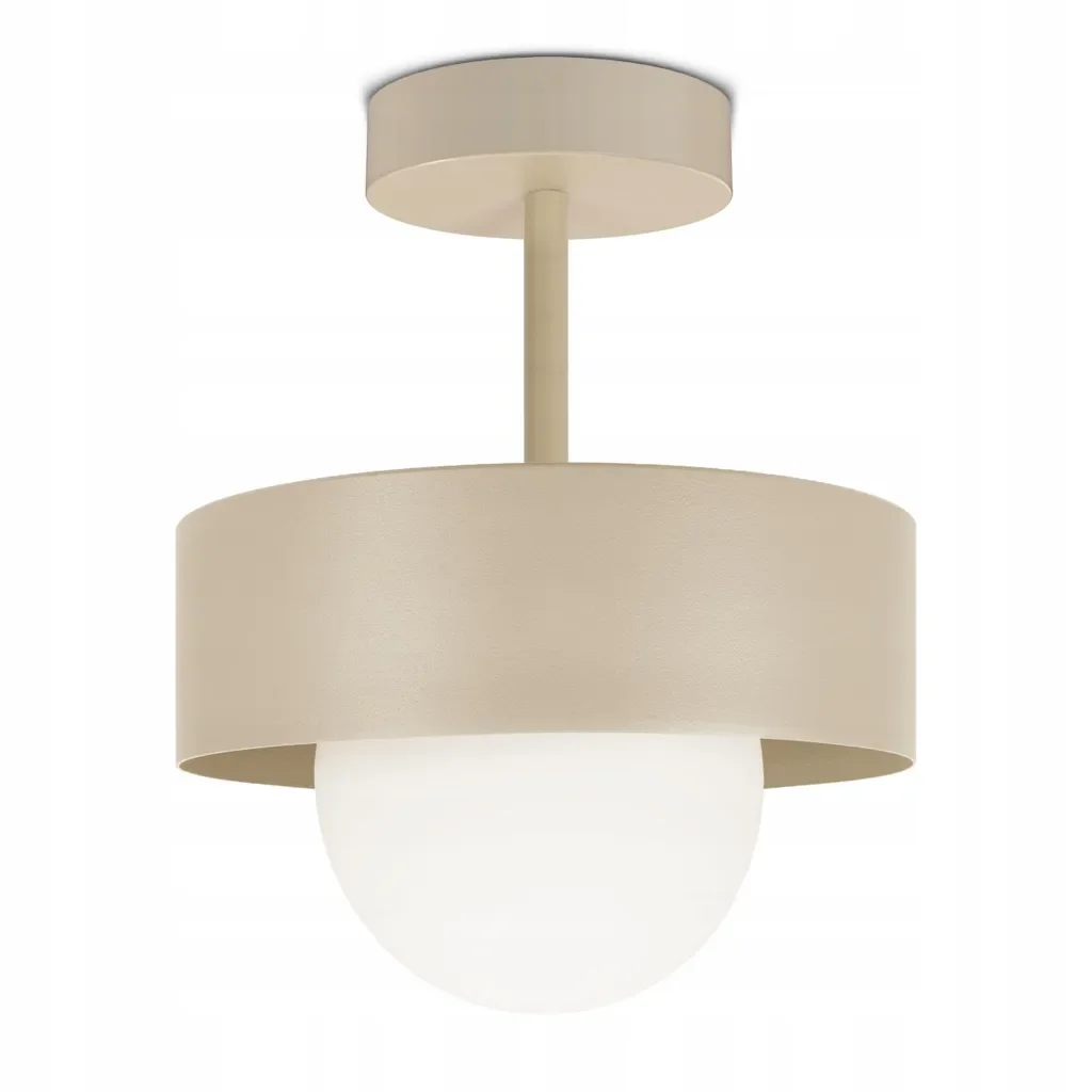 Luxolar LED Deckenleuchte G9 15W Beige-Grau für Wohnzimmer Küche