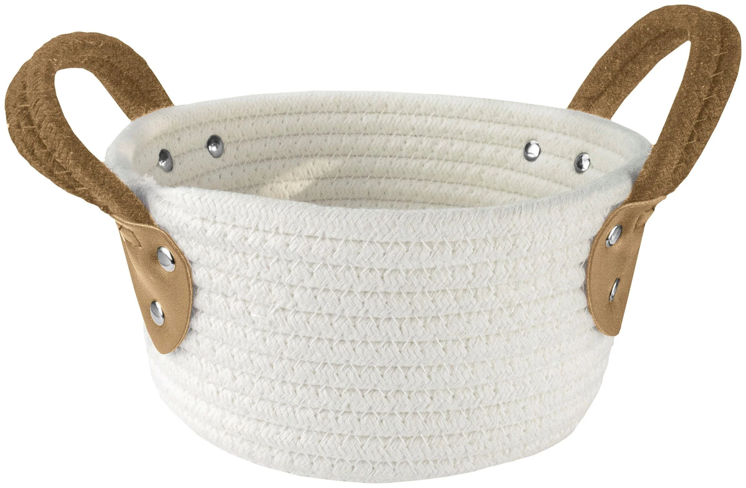 KLEINE WOLKE Aufbewahrungsbox "Patch" – Moderner Korb in Bahamabeige