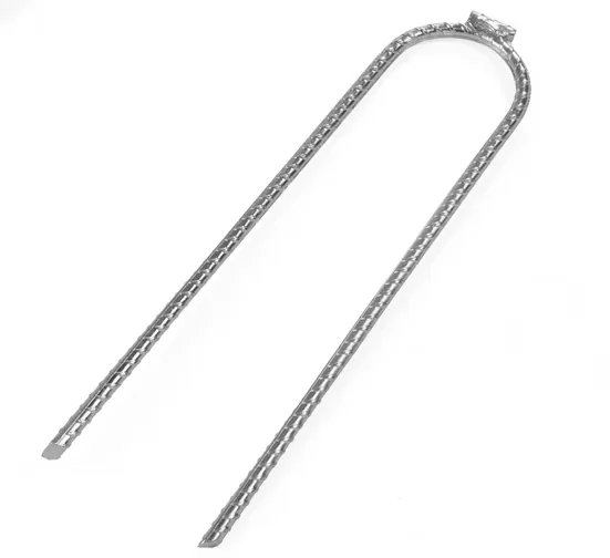 Moritz Zelthering U-Profil Bodenanker 30 cm verzinkter Stahl 1 Stk
