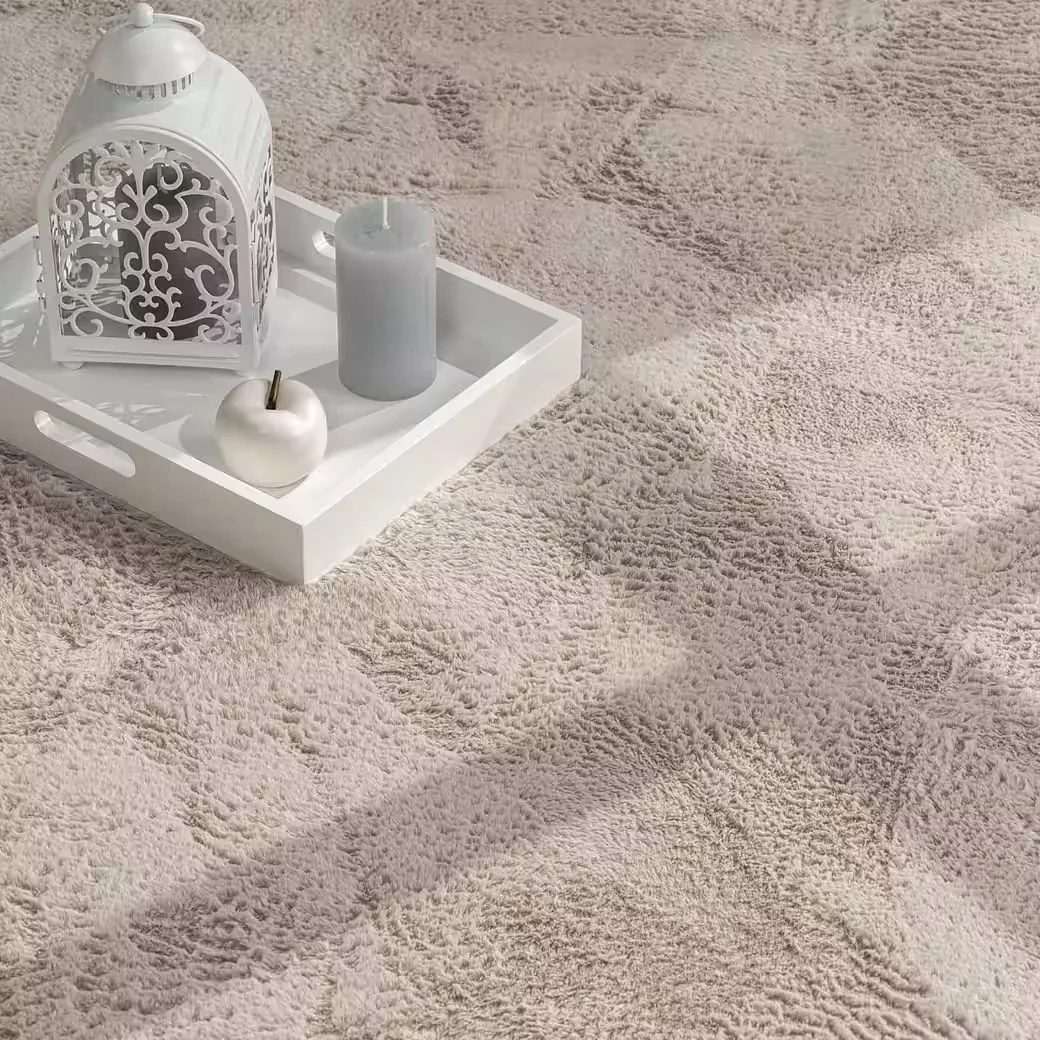 KADIMA DESIGN Teppich Kurzflor waschbar schmutzabweisend Wohnzimmer