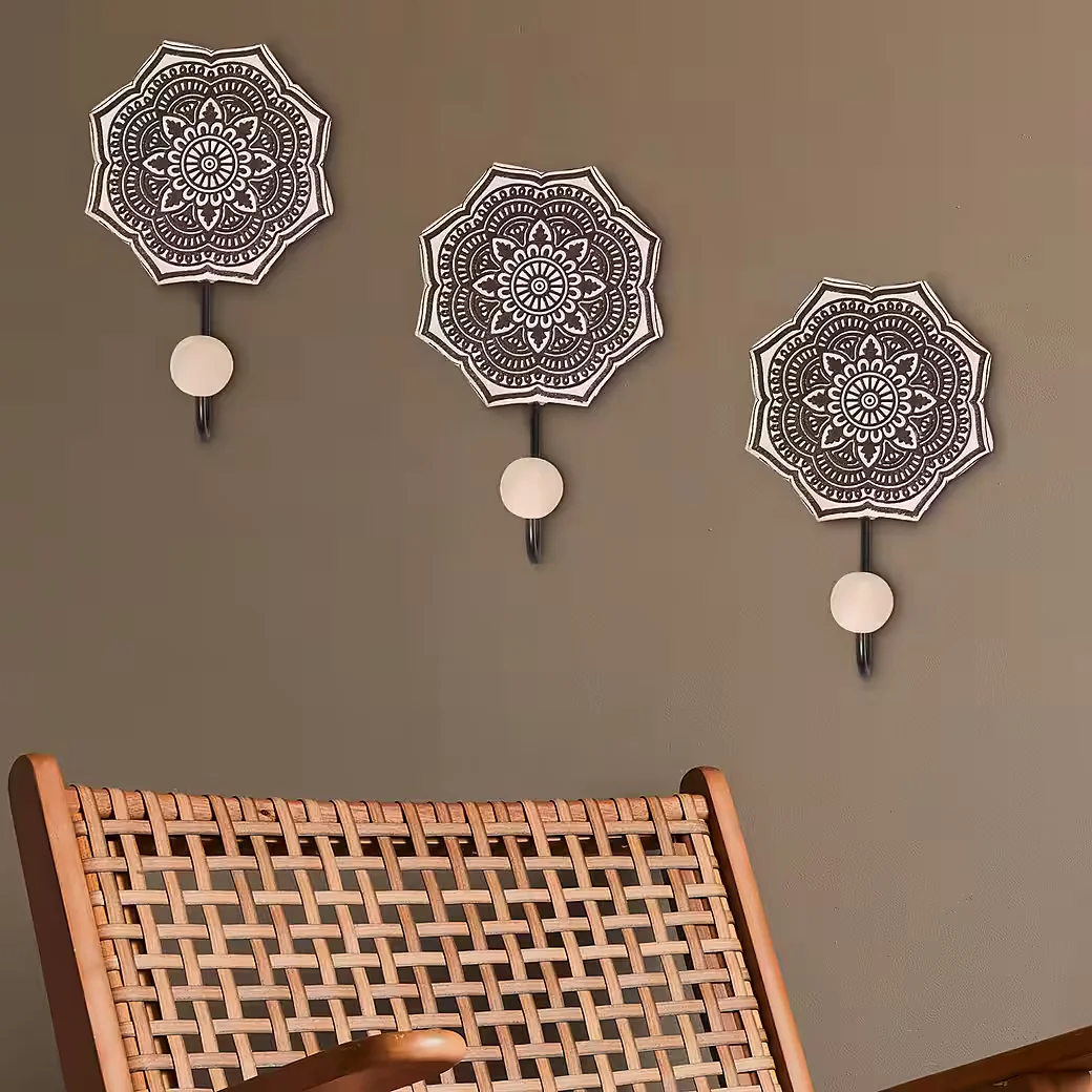MARRAKESCH ORIENT & MEDITERRAN INTERIOR Kleiderhaken Wandhaken Hares
