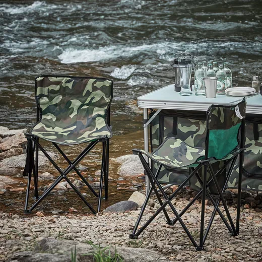 SOBUY FST96 Campingstuhl Klappstuhl Angelstuhl mit Tragetasche