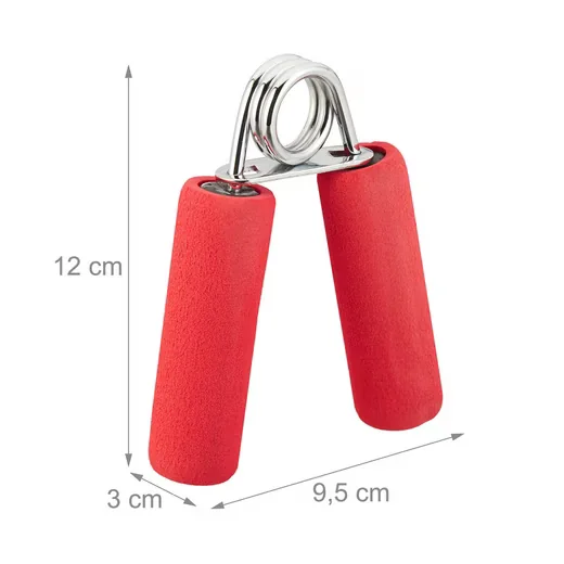 Relaxdays Handmuskeltrainer Fingertrainer 2er Set Unterarmtrainer