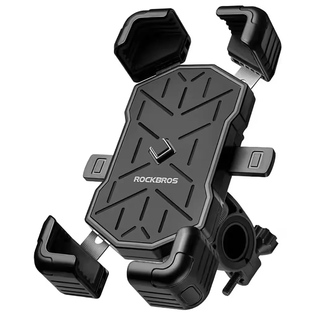 ROCKBROS Smartphone Halterung Fahrradlenker Universal 4 Haltepunkte