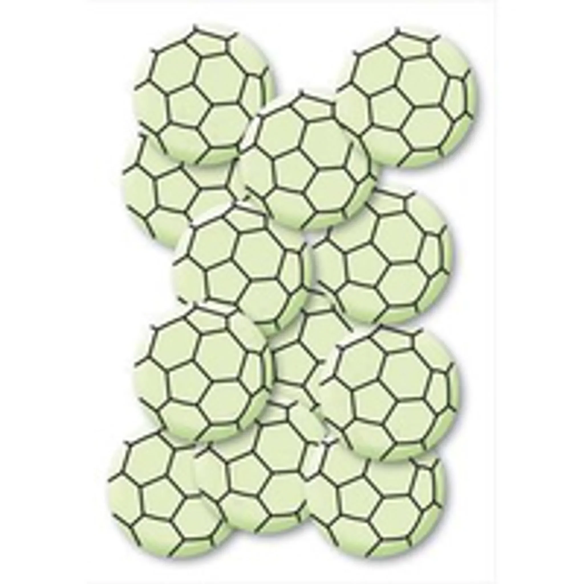 Leuchtsticker „Fußball Mini“ – 12er-Set, selbstklebend