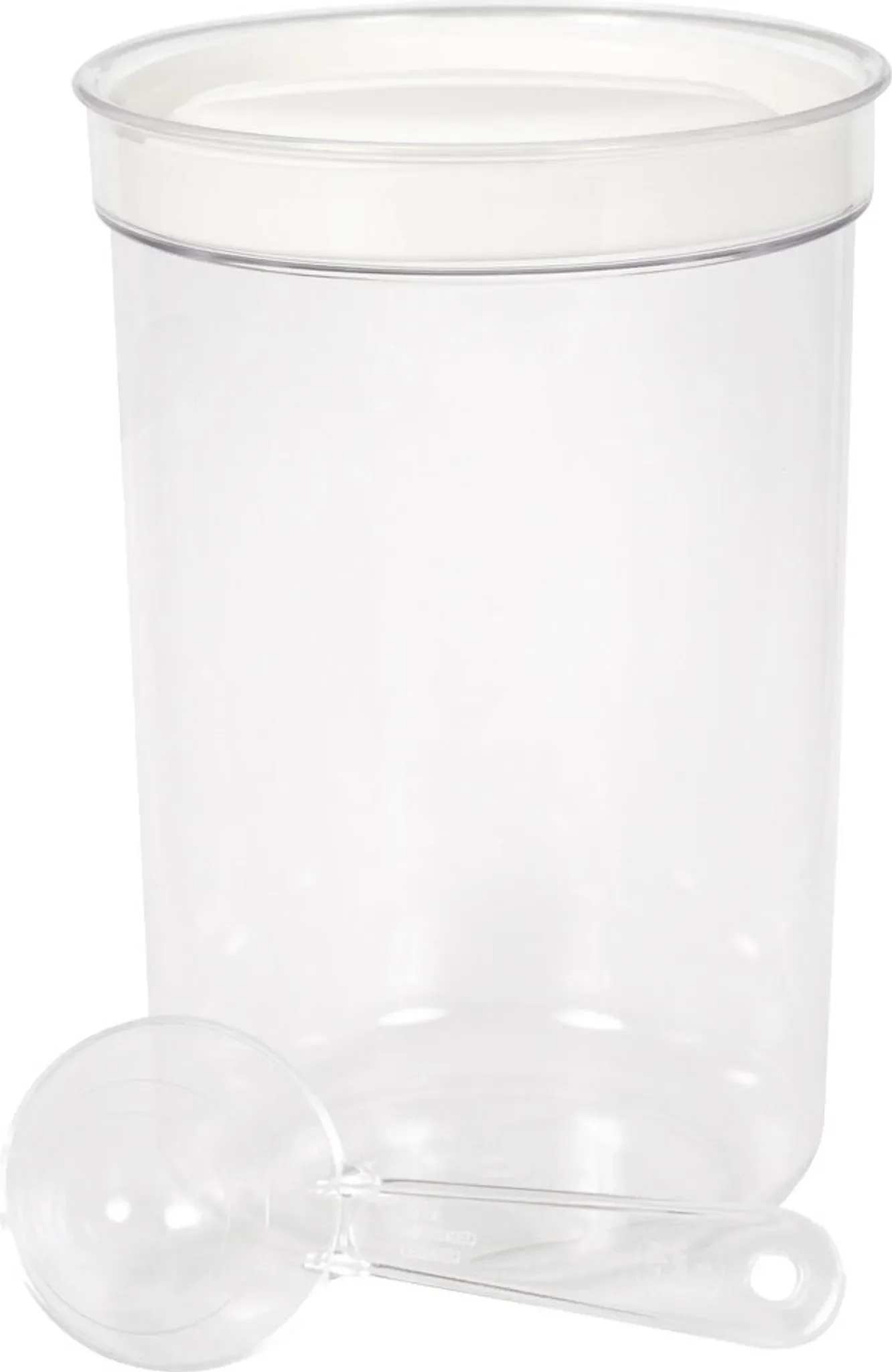 Curver Vorratsdose mit Meßlöffel – 1,7 L Aufbewahrungsbehälter