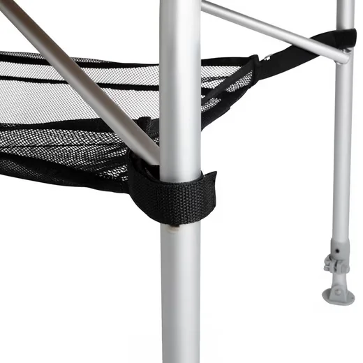 BO-CAMP Aufbewahrungsnetz Hängeregal für Campingtisch Ablage Organizer