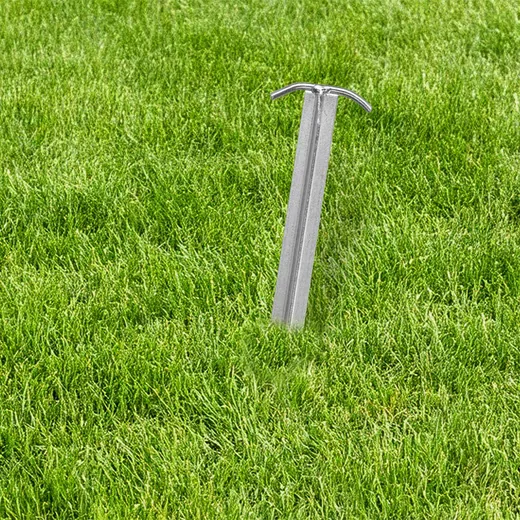 Moritz Zelthering 30 cm T-Profil aus verzinktem Stahl, 1 Stück