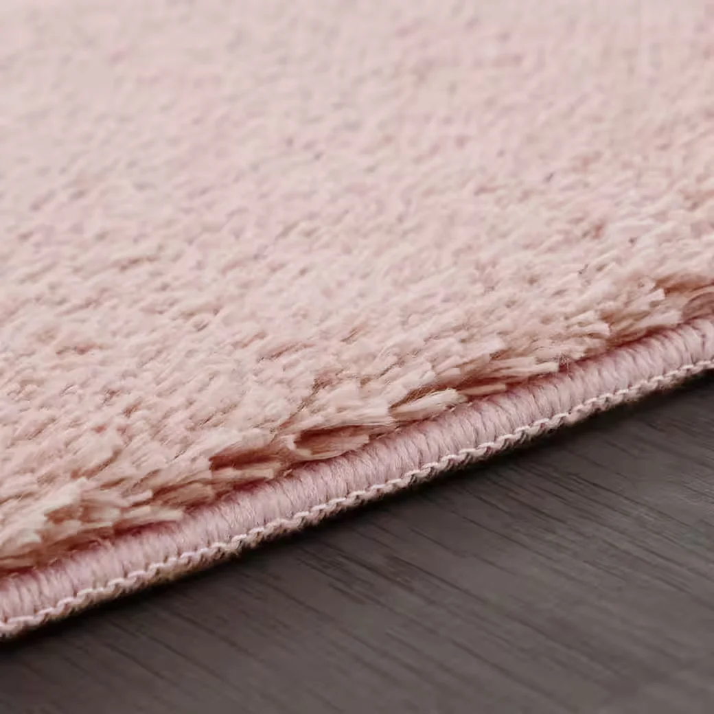 KADIMA DESIGN Teppich Kurzflor waschbar Wohnzimmer schmutzabweisend