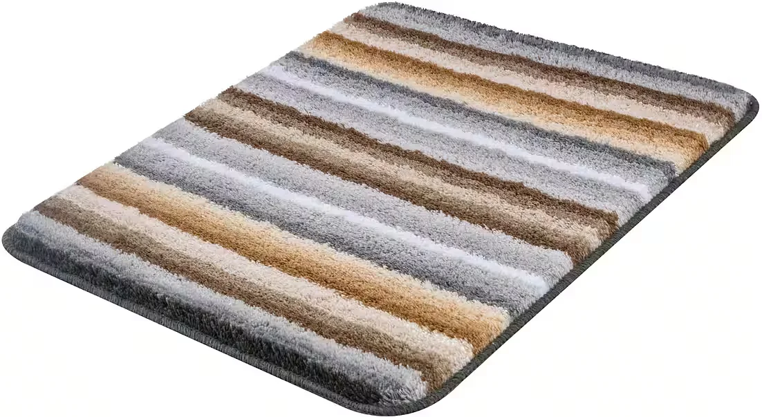 KLEINE WOLKE Badematte Funky 18 mm rutschhemmend waschbar Badteppich