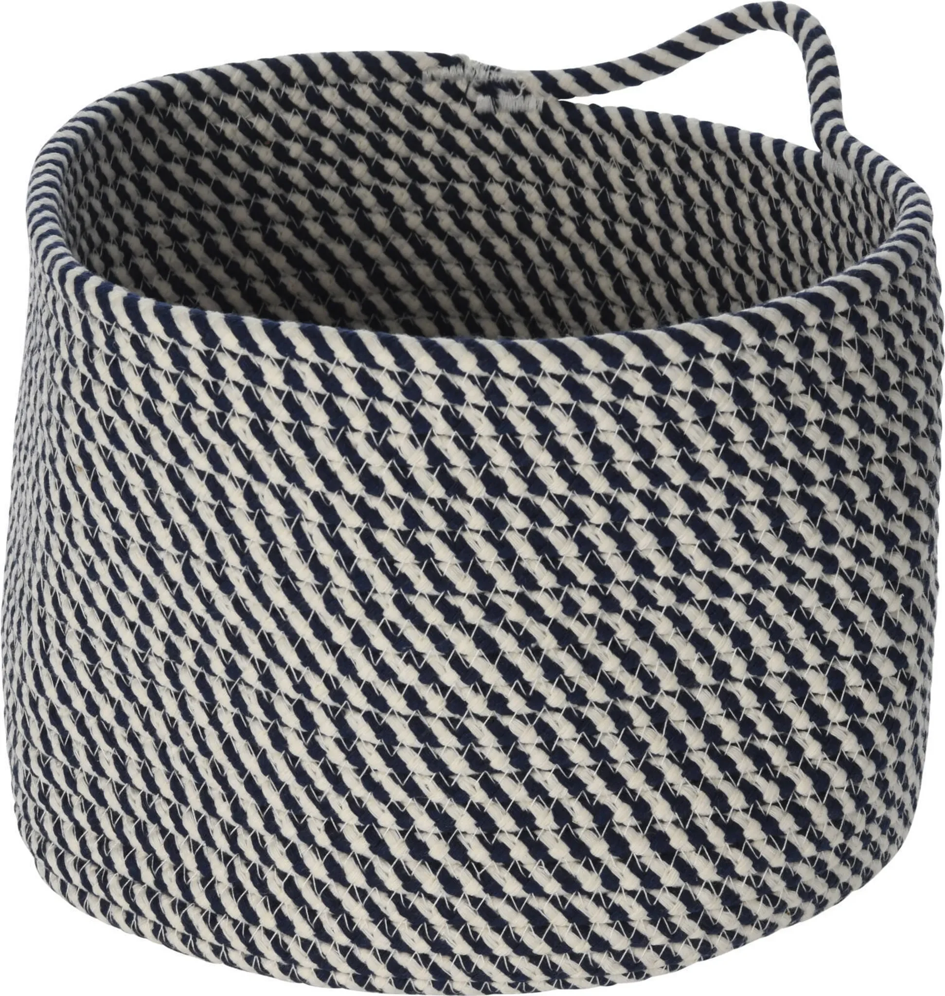 Aufbewahrungskorb aus Baumwolle – Ø23 x 18 cm