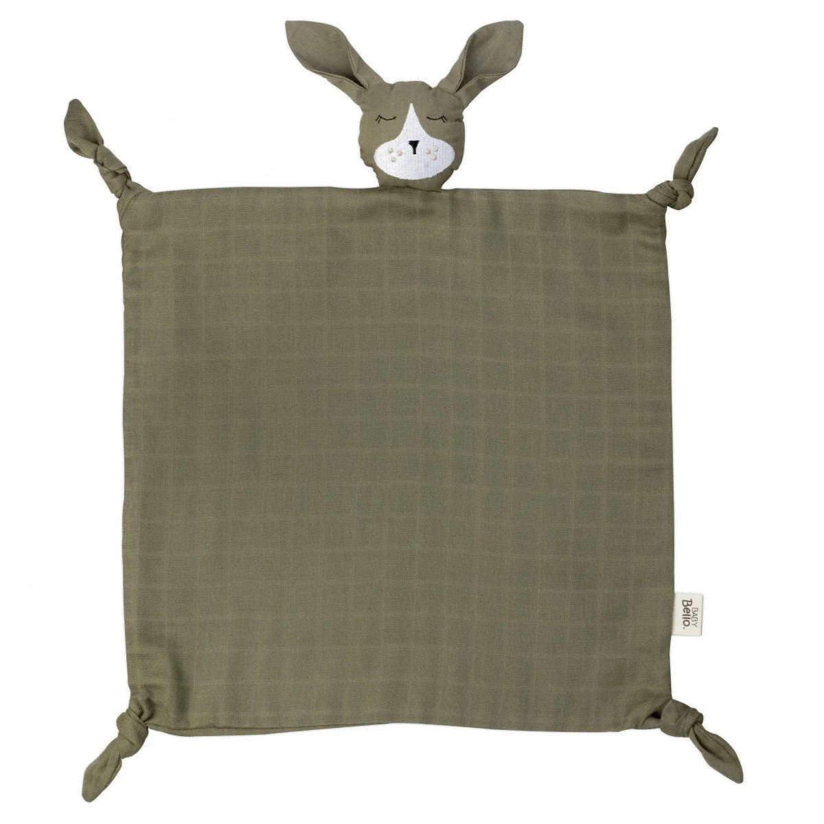 BABY BELLO Schmusetuch Finny 35x35 cm Kuscheltuch Schnuffeltuch