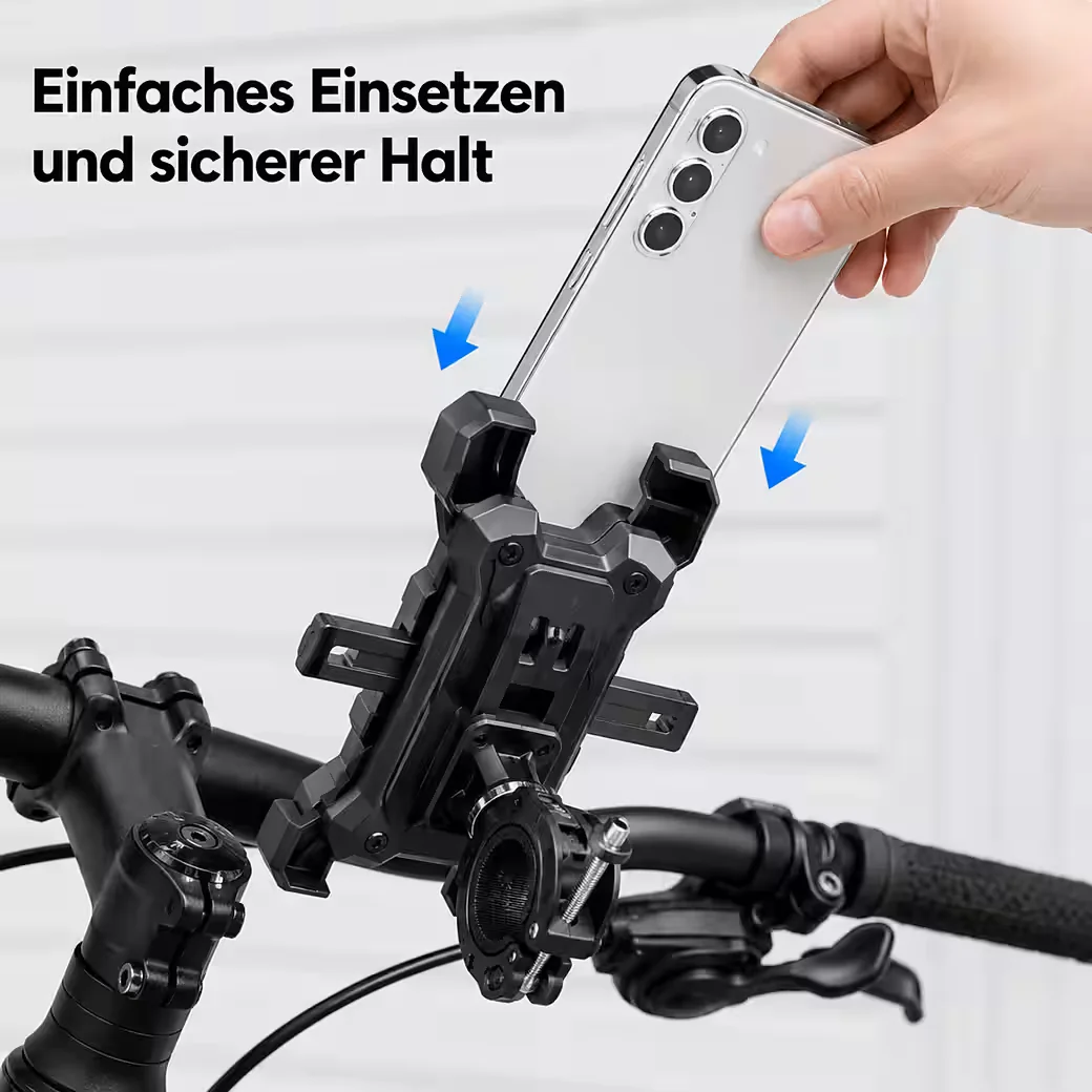 STELLARLUMA Handyhalterung für Fahrrad, E-Bike und E-Scooter universal