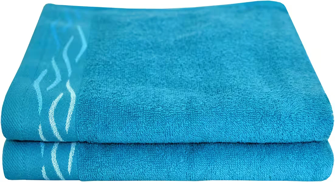 DYCKHOFF Handtücher Wave Frottier Serie für Bad und Gäste
