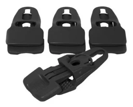 HOLDON Multiklipp Planenclip für Tarp und Zelt, 4 Stück
