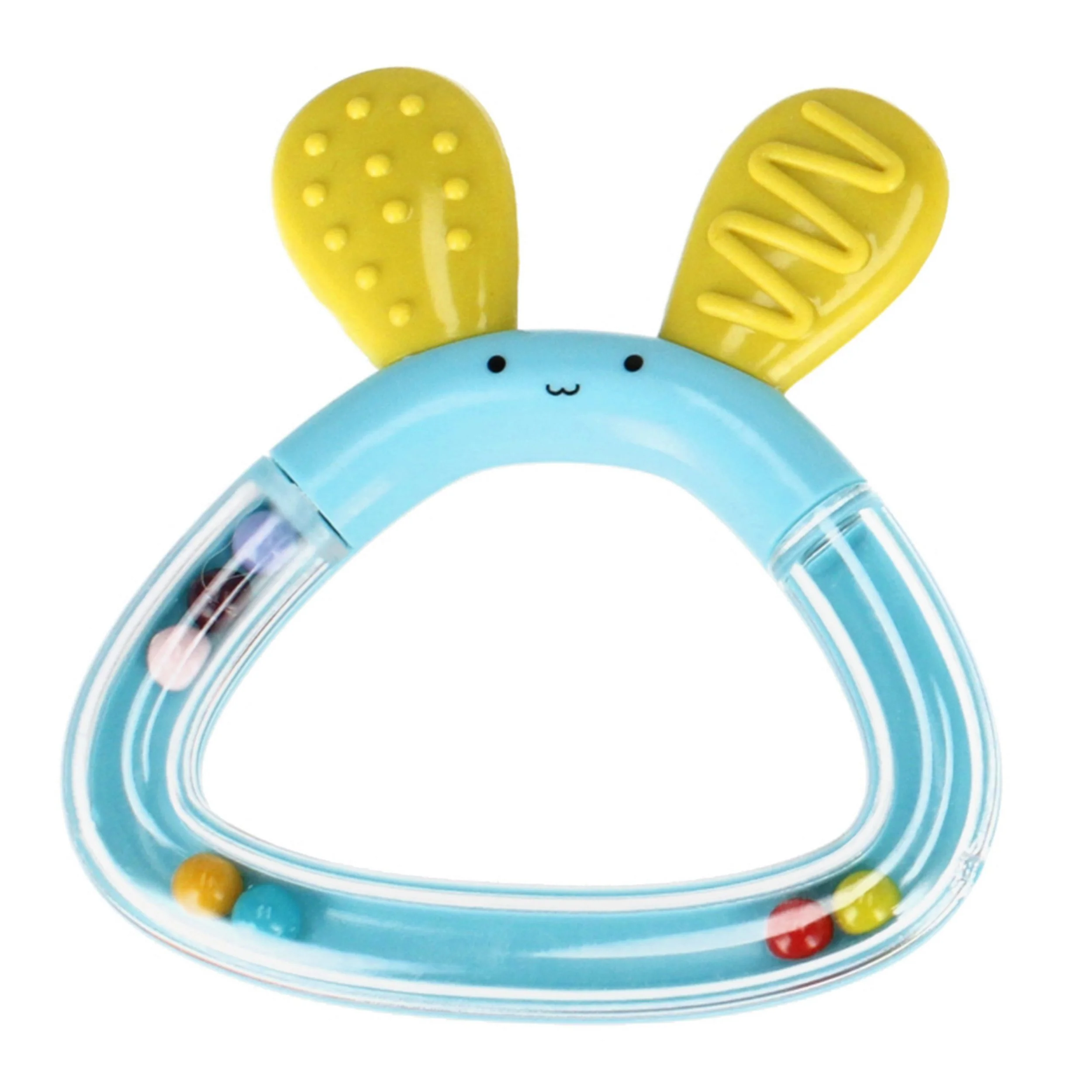 BAM BAM Baby Rassel Set 3er Tier-Rasseln Zebra Hase Tukan